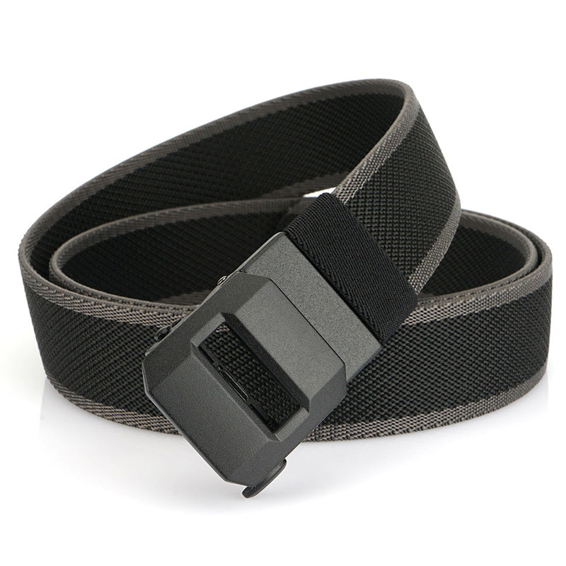 Automatic Buckle Stretch Nylon Belt For Men