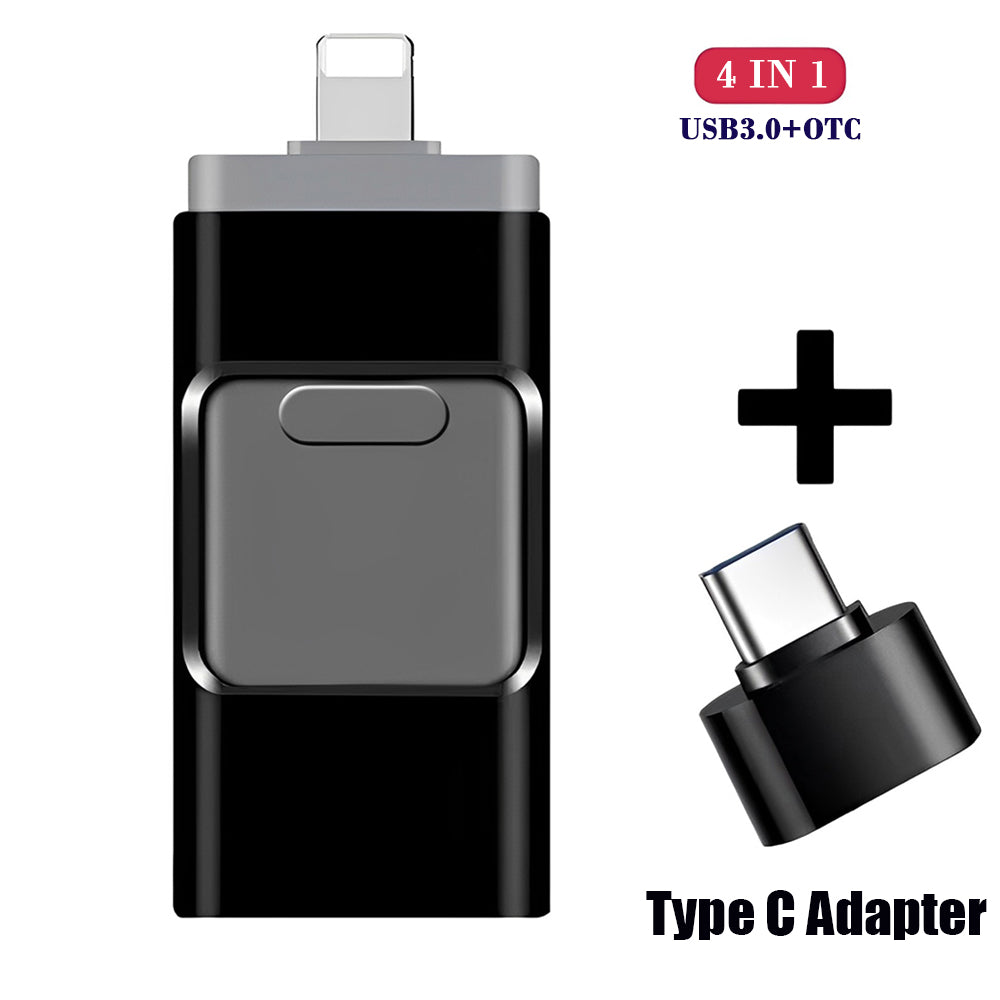 4 In 1 High Speed USB Multi Drive Flash Drive
