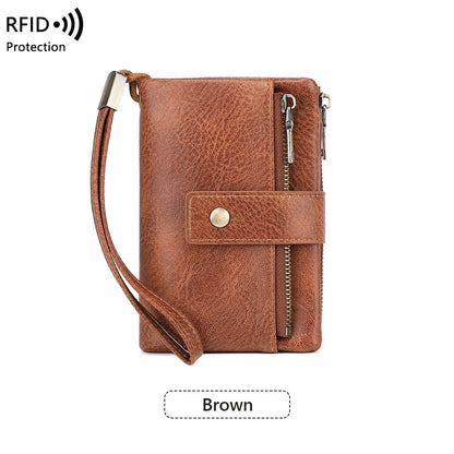 Women's RFID Blocking Leather Wallet