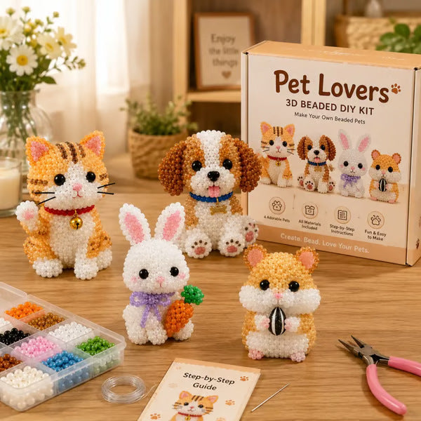 🔥3D Beaded Animal DIY Craft Kit