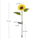 Sunflower Solar Garden Stake Led Lights