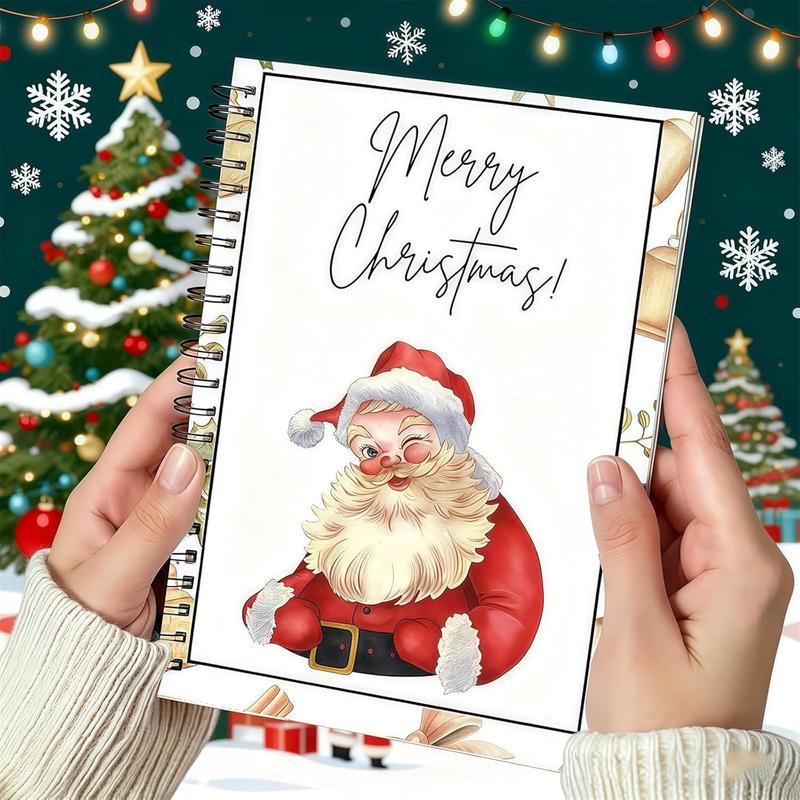 🎄🎁🎅DIY Spiral-Bound Christmas Gift Card Album with Surprise Pages👍