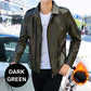 [Best Gift For Him] Men's Cool Leather Jacket（Great Sale⛄BUY 2 Get 5% OFF）