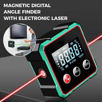 🔥Magnetic Digital Angle Finder with Electronic Laser