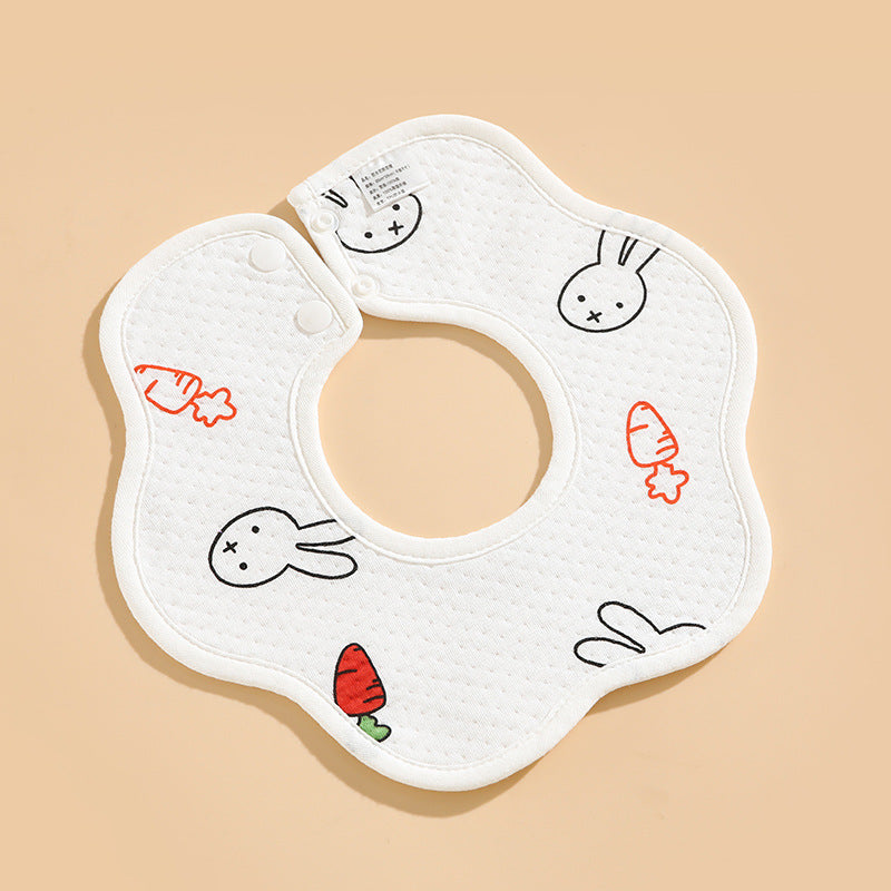 [Best Gift For Baby] 💞👶Newborn Baby Cotton Drooling Towel Bib