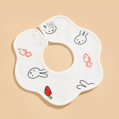 [Best Gift For Baby] 💞👶Newborn Baby Cotton Drooling Towel Bib