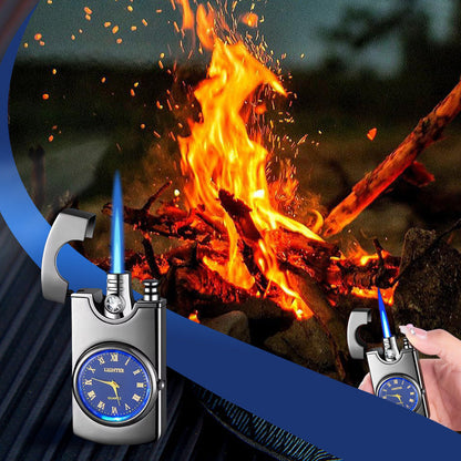 Dial Inflatable Windproof Metal Lighter