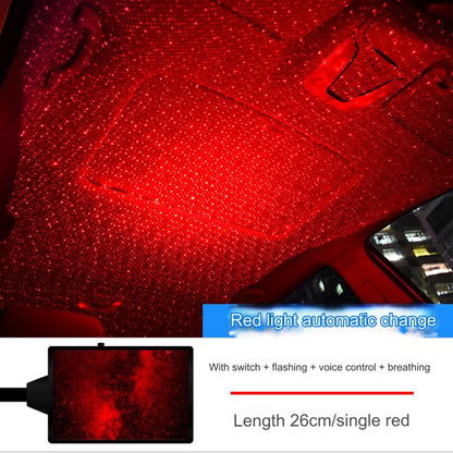 （✨Christmas Sales🎁）Star Light Projector Party Lights USB LED Light Interior Lighting LED Interior Car Lights