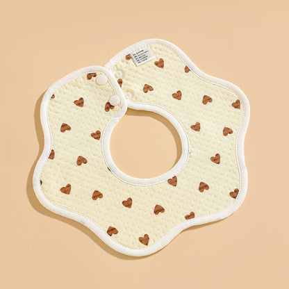 [Best Gift For Baby] 💞👶Newborn Baby Cotton Drooling Towel Bib
