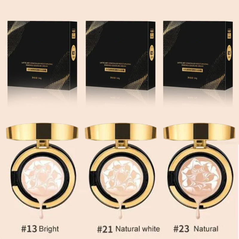 ✨Hot Sale✨ Three-Color Pull Flower Concealer Moisturizing Essence Water Cream
