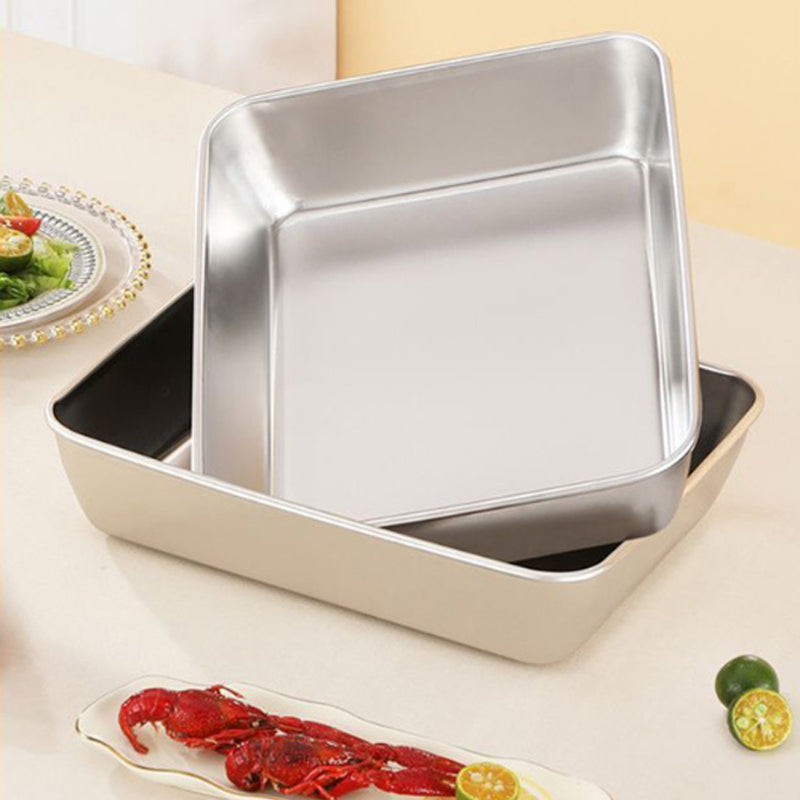 Stainless Steel Square Plate（50% OFF）
