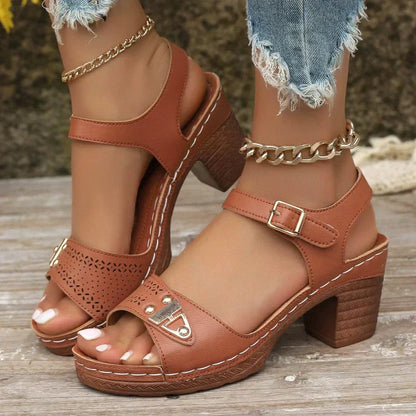 👡🥰 Women's Chunky Heel Sandals