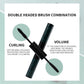 2-In-1 Waterproof Long Lasting Black Mascara