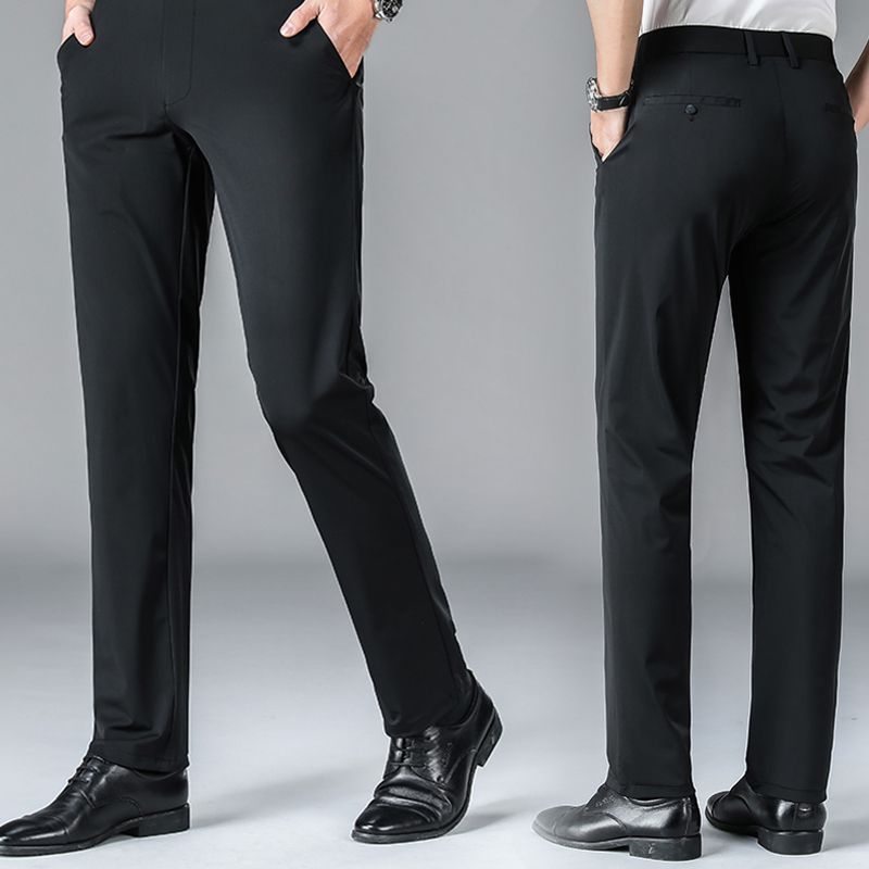 Men’s High Stretch Straight-leg Pants