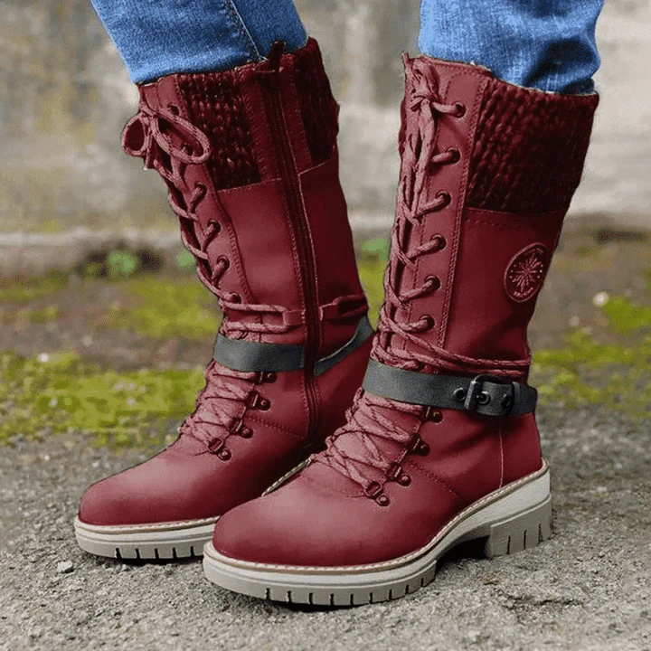 🔥Women's Waterproof Knee Snow Boots👢