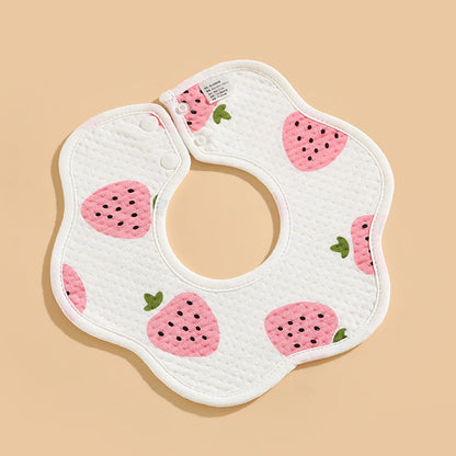 [Best Gift For Baby] 💞👶Newborn Baby Cotton Drooling Towel Bib