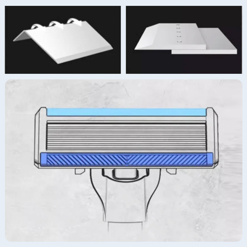 Men's 7-Layer Blades Razor