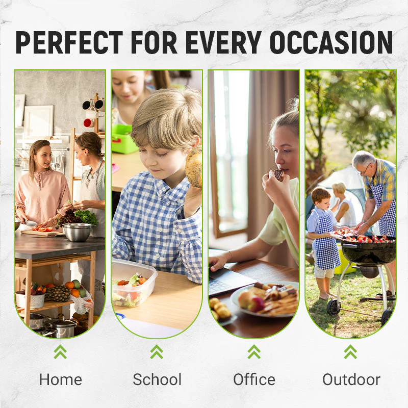 🍗Buy 2 Get 1 Free 🥦Reusable Aluminum Foil Sealable Storage Bags