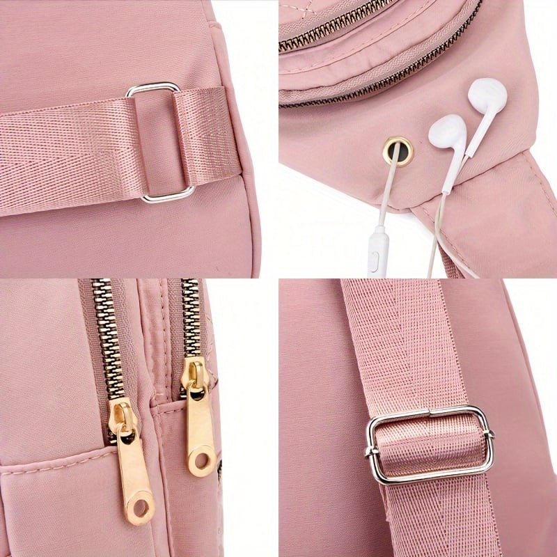 🌟Women's Fashion Casual Solid Color Crossbody Bag