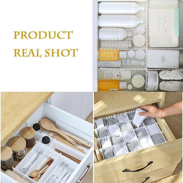 (4pcs) DIY Drawer Division Board