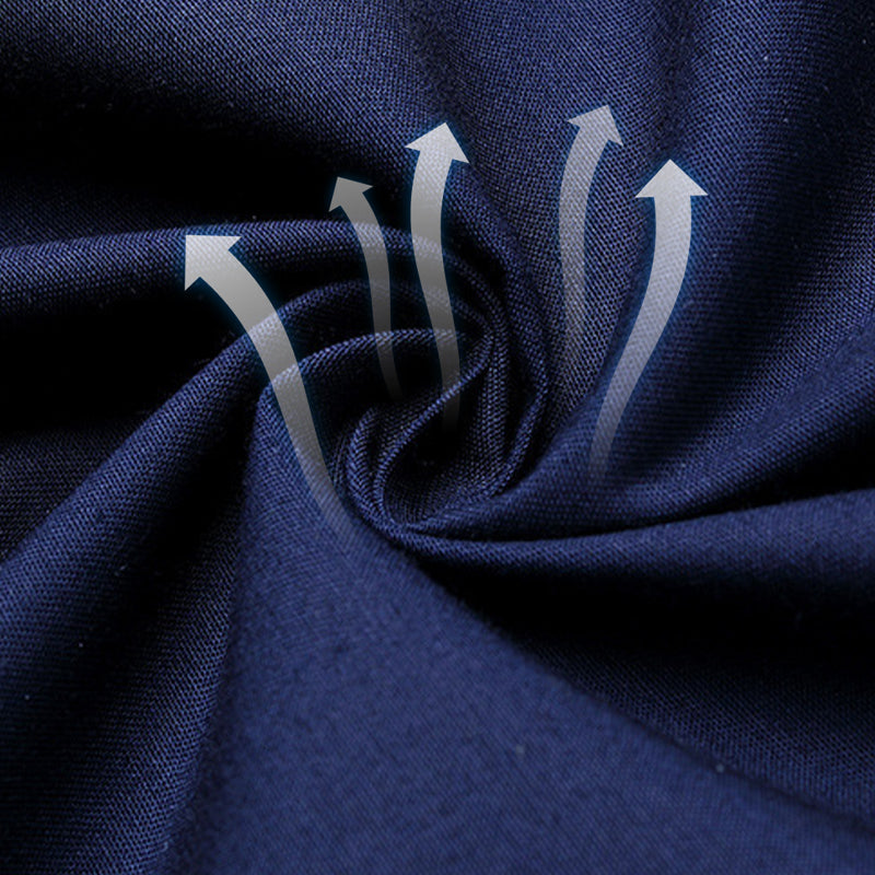 Men's Solid Long Sleeve Wrinkle-Free Formal Casual Shirt（50% OFF）