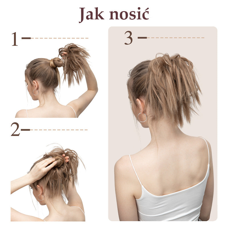 Messy Ponytail Wig Wrap