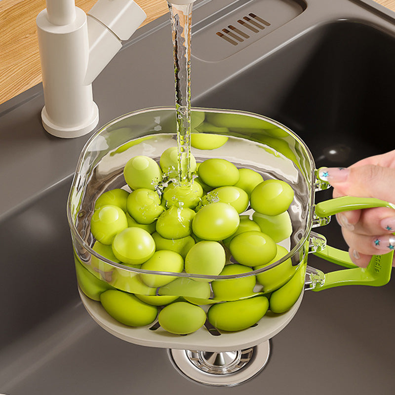 2 in 1 Draining Basket with Lid