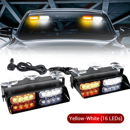 Windshield Suction Cup Strobe Warning Light for Vehicles🚗