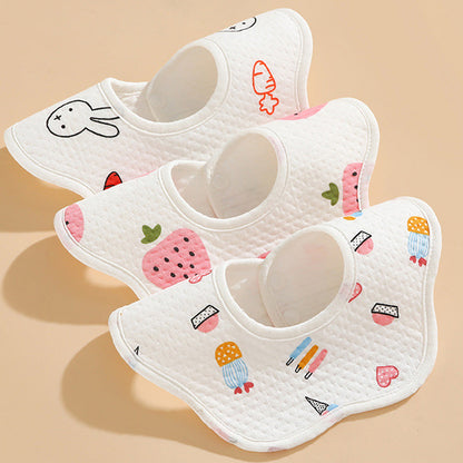 [Best Gift For Baby] 💞👶Newborn Baby Cotton Drooling Towel Bib