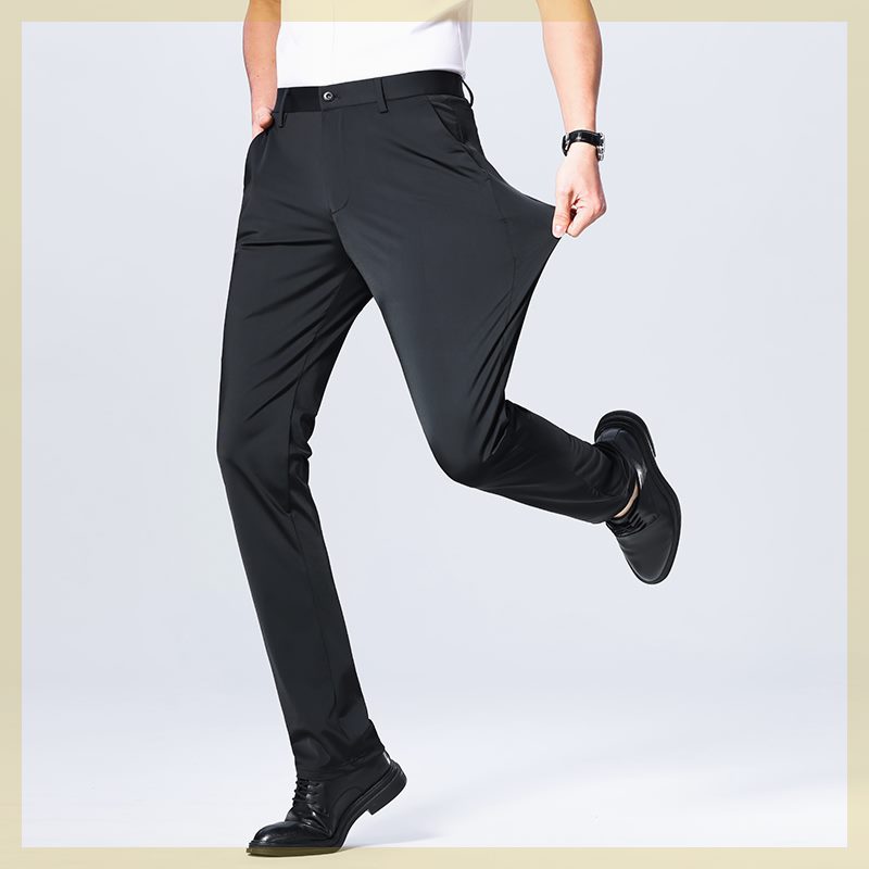 Men’s High Stretch Straight-leg Pants