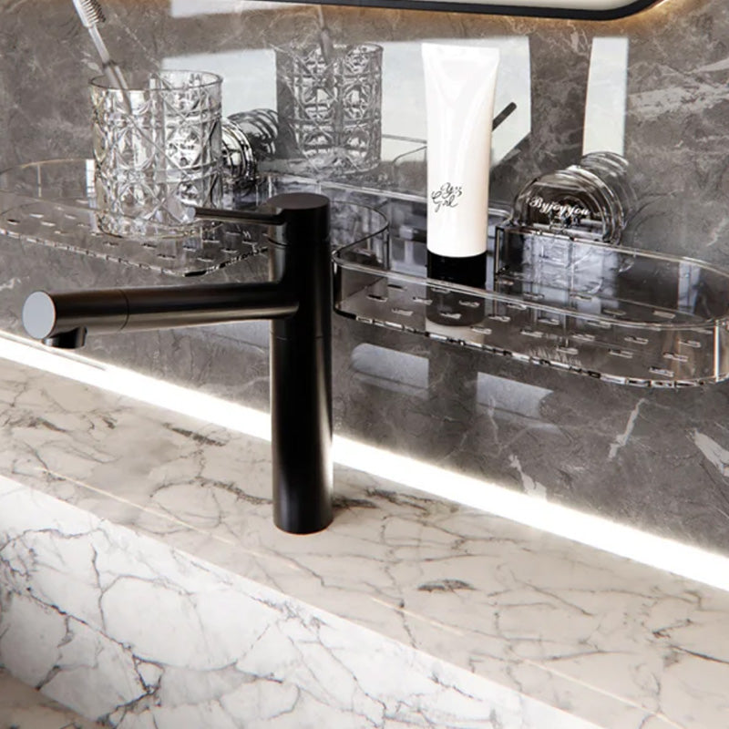 Suction Cup Shelf Organizer No Drilling Required