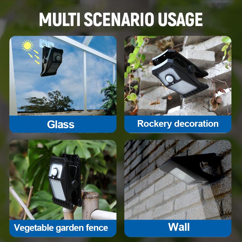 Installation-free Solar Clip Lamp