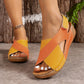 Women's Ultra Comfortable Slope Heel Sandals