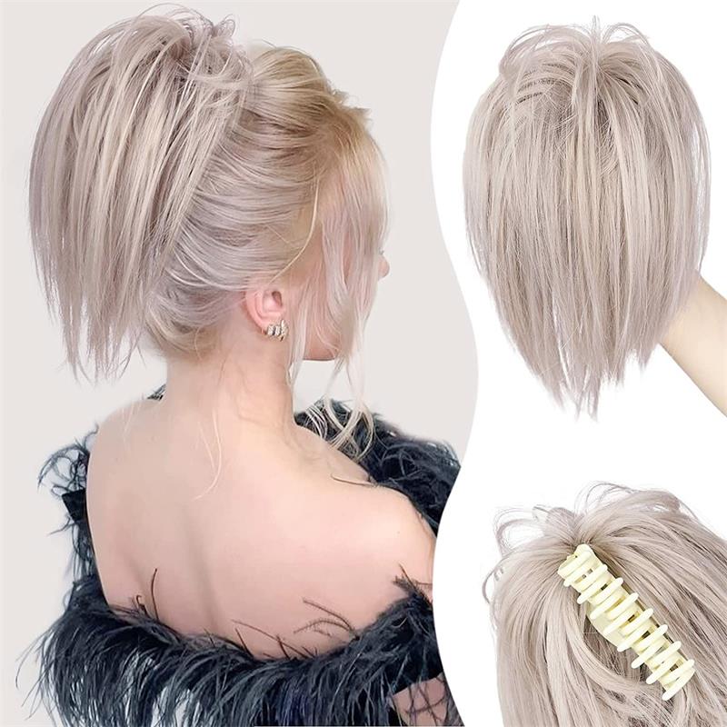 🔥Last Day Sale 49%🔥Messy Ponytail Clip Extends Hair