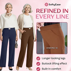 Perfect Drape High Rise Pull-On Stretch Pants👖