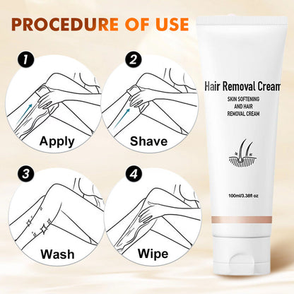 🧴52% OFF!🥰Versatile Aromatic Hair Removal Cream – Fast, Gentle & Fragrance-Infused for Silky Smooth Skin ✨