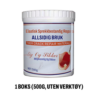 🔧 Elastic Crack Resistant Wall Repair Paste - Flexible & Waterproof Filler for Interior/Exterior Walls with Easy Application 🏠✨