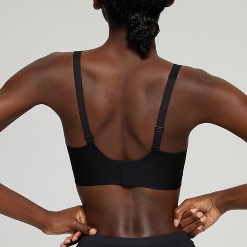 💜Jelly Wireless Womens Comfortable Wireless Bras Push Up Bralettes Seamless Tshirts Bras Deep V Everyday Bras