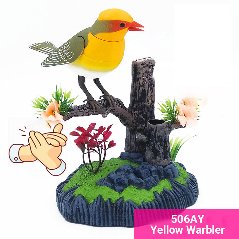 Voice-Activated Chirping Bird Interactive Toy