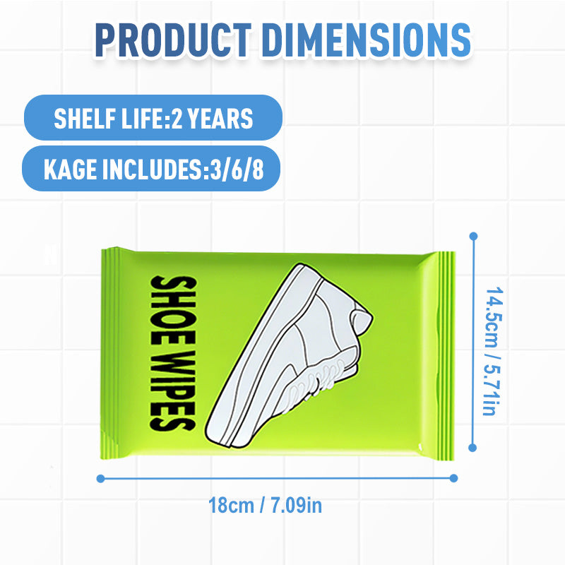 👟Quick-Clean Shoe Wipes💧