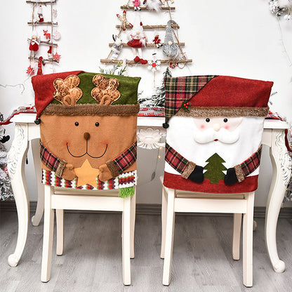 🎅✨Christmas Themed Chair Cover