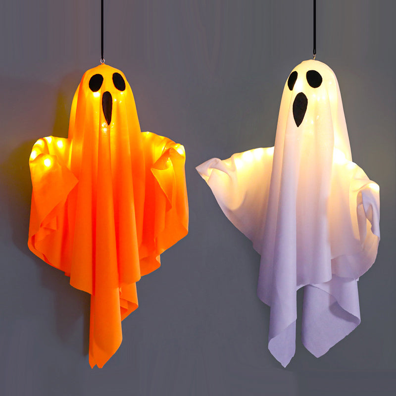 Glowing Ghost Chandelier for Halloween Party Decor