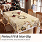 🦌Christmas Early Bird Special🎄Joyful Festive Classic Christmas Tablecloth