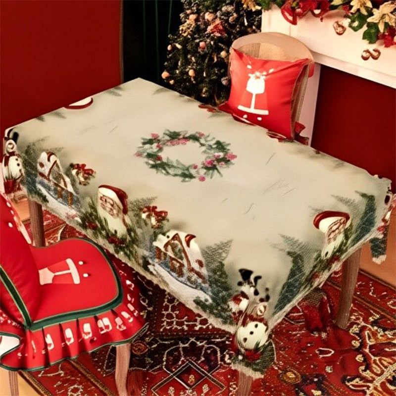 🦌Christmas Early Bird Special🎄Joyful Festive Classic Christmas Tablecloth
