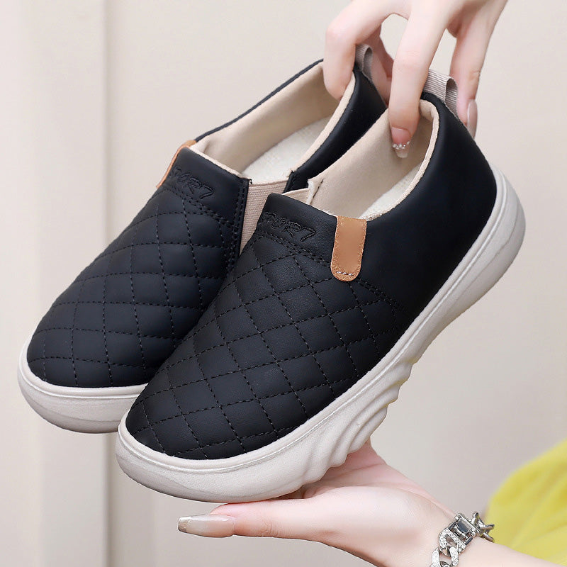 Women's Casual Round Toe Slip-On Shoes