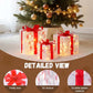 🎄Glowing Christmas Gift Box Decorations