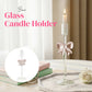 🎀 Bow Glass Candle Holder