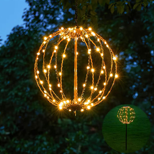💡✨Hanging LED Sphere Light – 360° soft glow, collapsible & weatherproof. Perfect for patio, garden & holiday decor! 🌟🏠