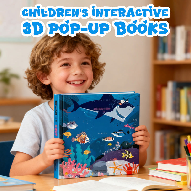 ✨【Kids’ Interactive 3D Pop-Up Book Set】✨