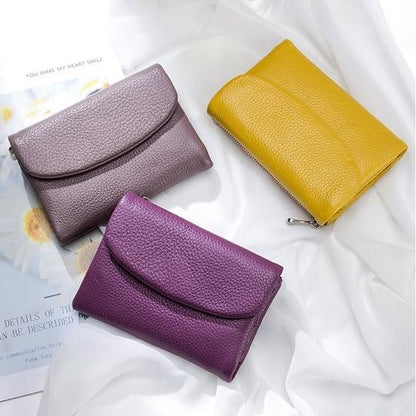 ⏰ Unisex Wallet Made Of Pebble Leather 🔥